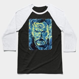 Dr Strange Van Gogh Style Baseball T-Shirt